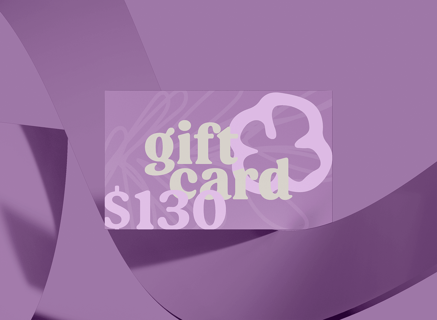 Tarjeta de regalo saludable