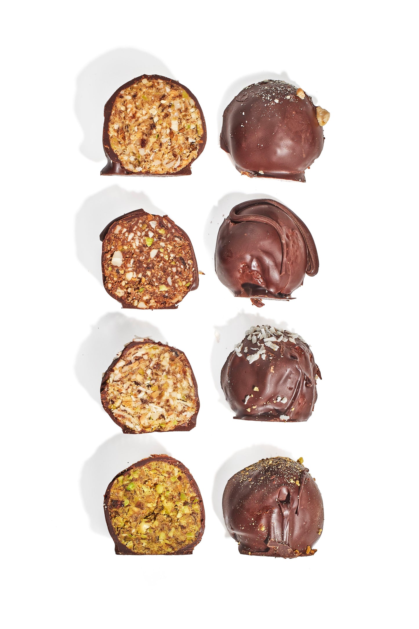 Paquete de 4 trufas saludables